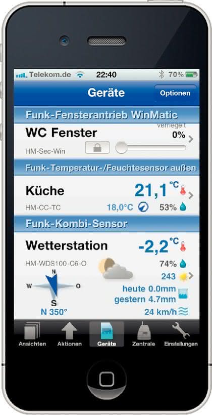 Wirtschaft + Unternehmen: Hausautomation für die Hosentasche Wirtschaft + Unternehmen: Hausautomation für die Hosentasche