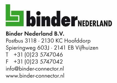 Franz Binder: Neue Niederlassung in den Niederlanden
