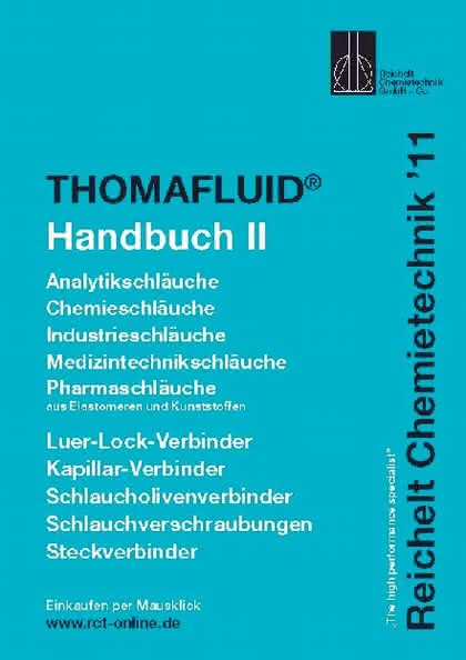 Handbuch THOMAFLUID-II: Kunststoffschläuche und -rohre