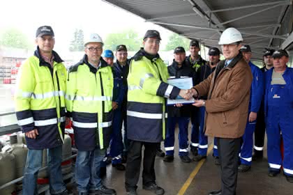 News: Westfalen AG für sicheres Arbeiten ausgezeichnet