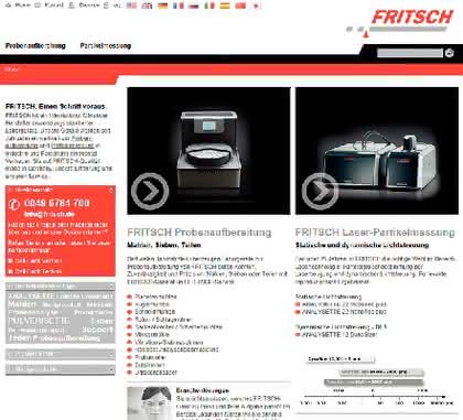 Labortechnik: Homepage-Relaunch