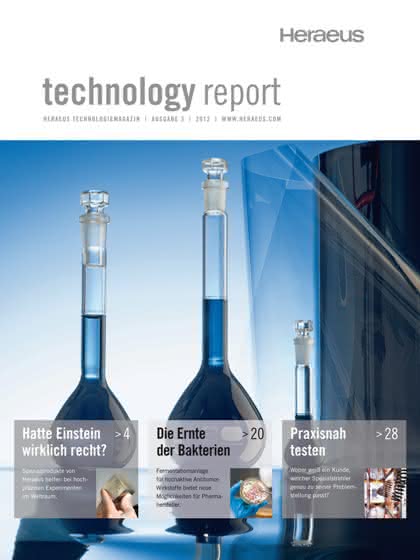 News: 3. "technology report" von Heraeus erschienen