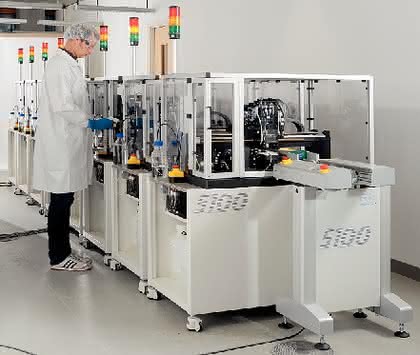 Produktionsplattform sciFlexarrayer S100: Produktionsplattform zur Arrayherstellung