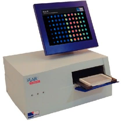 Microarray Reader FLAIR: Microarray Reader  für Multiplexed Diagnostik