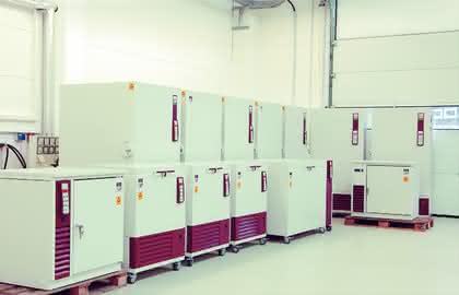 Temperiertechnik: GFL: Hallen-Neubau  für Temperiergeräte