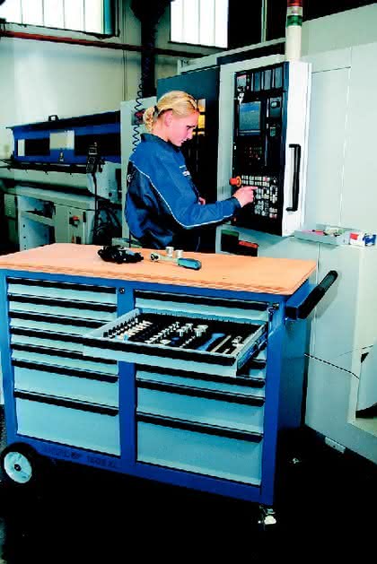Werkbank 1506 XL: Rollende Werkbank