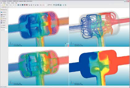 Wirtschaft + Unternehmen: Einfache Strömungs- und Wärmeübertragungs- Simulation Wirtschaft + Unternehmen: Einfache Strömungs- und Wärmeübertragungs- Simulation