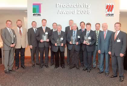 Wirtschaft + Unternehmen: »Productivity Award 2008« zum dritten  Mal verliehen