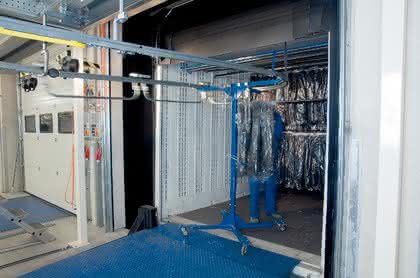 Fördertechnik: Kleider-Schieberei