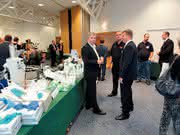 : OMNILAB Labormesse  in Rostock mit zufriedenen Besuchern