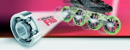 Lineartechnik: Hybrid-Lager für Inline-Skates Lineartechnik: Hybrid-Lager für Inline-Skates
