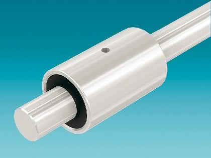 Lineartechnik: Verdrehgesicherte Kugelbuchse Lineartechnik: Verdrehgesicherte Kugelbuchse