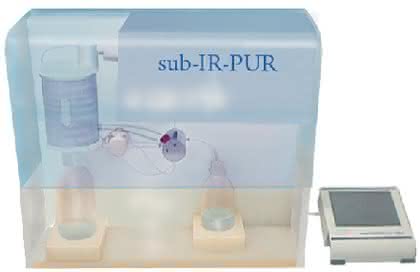 Sub-Boiling-Destillationseinheit SubPUR IR200: Hochreine Destillation