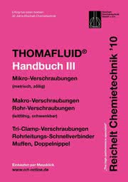 Handbuch THOMAFLUID-III: Schlauch- und Rohrverbinder