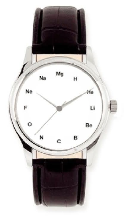 Labortechnik: Armbanduhr „Chemiestunde“