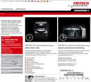 News: Relaunch der FRITSCH-Homepage