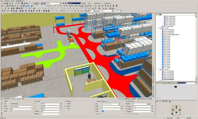 3D-Modelle vom Arbeitsplatzrechner: Logistikkonzepte ins Bild setzen 3D-Modelle vom Arbeitsplatzrechner: Logistikkonzepte ins Bild setzen