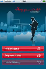 News: Neue iPhone App "Hoppenstedt FirmenNavi"