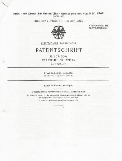 Temperiertechnik: Glas-Kontaktthermometer mit Drehmagnet