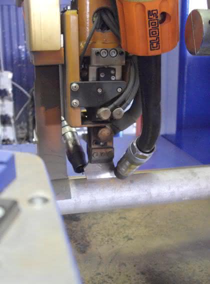 Antriebstechnik: Flossen aus X10CrAlSi7 Antriebstechnik: Flossen aus X10CrAlSi7
