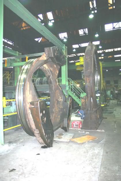 Handhabungstechnik: Walzen bei 125 Umdrehungen Handhabungstechnik: Walzen bei 125 Umdrehungen