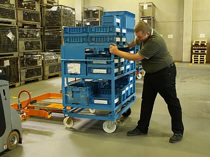 Fördertechnik: Acht Runden am Tag