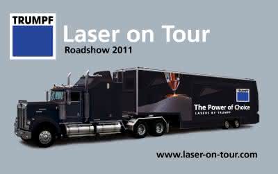 Wirtschaft + Unternehmen: Trumpf: Laser on Tour
