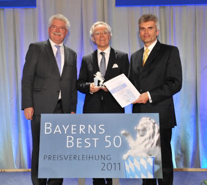 Wirtschaft + Unternehmen: EOS: Wieder Preisträger bei Bayerns-Best-50-Wettbewerb Wirtschaft + Unternehmen: EOS: Wieder Preisträger bei Bayerns-Best-50-Wettbewerb