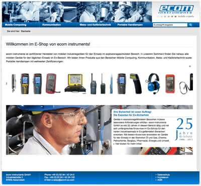 News: ecom Instruments eröffnet Webshop