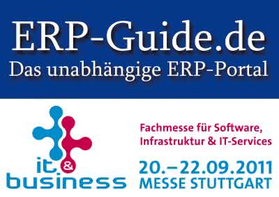 Wirtschaft + Unternehmen: Fachmesse IT & Business und das Internet Portal ERP-Guide.de erneuern Partnerschaft Wirtschaft + Unternehmen: Fachmesse IT & Business und das Internet Portal ERP-Guide.de erneuern Partnerschaft