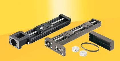 Lineartechnik: Bauraum gespart Lineartechnik: Bauraum gespart