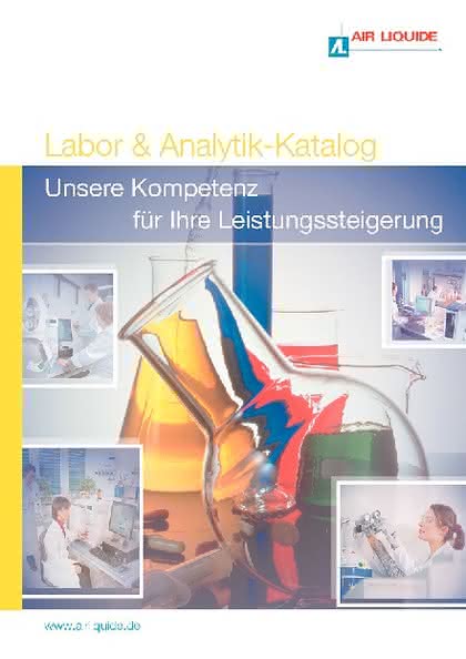 Labor & Analytik-Katalog: Katalog nicht nur für Kalibriergase