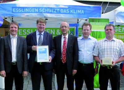 Wirtschaft + Unternehmen: Festo erhält ersten Esslinger Klimapreis