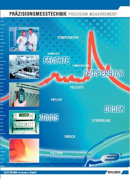 Präzisionsmesstechnik-Katalog 2011/2012: Der neue Dostmann-Katalog