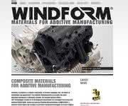 Wirtschaft + Unternehmen: SLS-Werkstoffe: Neugestaltete Website für Windform-Komposit-Materialien