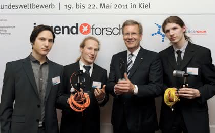 News: Bundespräsident kürte Jugend-forscht-Sieger