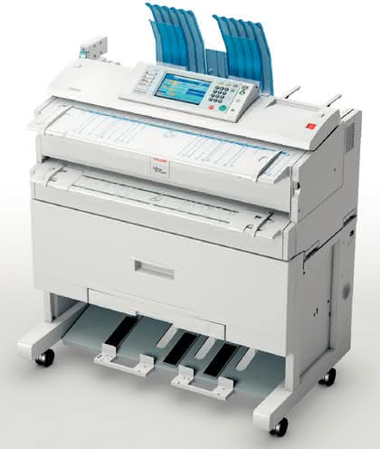 Industriekommunikation: Ricoh mit neuen Wideformat-Systemen  inklusive Farbscanner