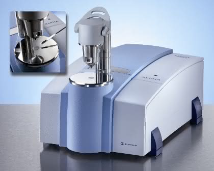 FT-IR-Spektrometer ALPHA: Schnelle und einfache Analyse von Polymerproben FT-IR-Spektrometer ALPHA: Schnelle und einfache Analyse von Polymerproben