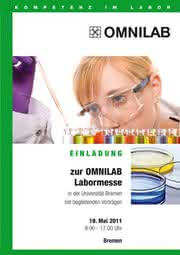 Produkt-News: OMNILAB veranstaltet Labormesse in Kooperation mit der Universität Bremen Produkt-News: OMNILAB veranstaltet Labormesse in Kooperation mit der Universität Bremen