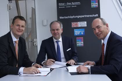 Wirtschaft + Unternehmen: Rittal kooperiert mit der Deutschen Bahn Wirtschaft + Unternehmen: Rittal kooperiert mit der Deutschen Bahn