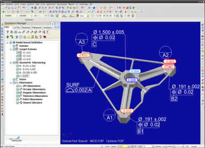 Wirtschaft + Unternehmen: CAD-basierte Messtechnik: Verisurf und Mastercam erleichtern Qualitätskontrolle mit Verisurf X5 Wirtschaft + Unternehmen: CAD-basierte Messtechnik: Verisurf und Mastercam erleichtern Qualitätskontrolle mit Verisurf X5