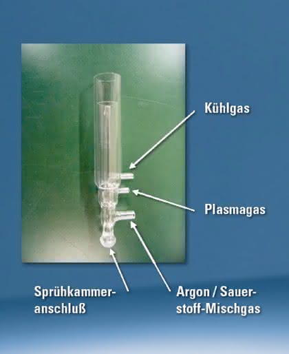 ICP-OES-Spektrometer ICPE-9000: ICP-OES mit Sauerstoff-Plasma ICP-OES-Spektrometer ICPE-9000: ICP-OES mit Sauerstoff-Plasma