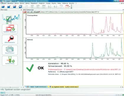 FT-IR-Spektrometer ALPHA: Schnelle und einfache Analyse von Polymerproben FT-IR-Spektrometer ALPHA: Schnelle und einfache Analyse von Polymerproben