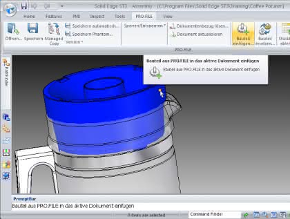 Wirtschaft + Unternehmen: PDM-Lösung: Procad erweitert Pro.File-Integration mit Solid Edge ST3