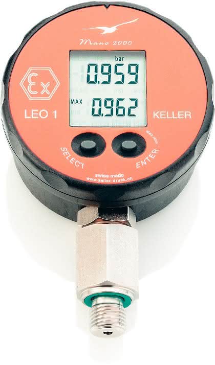 Druckspritzen-Manometer LEO 1: Druckspitzen im Griff