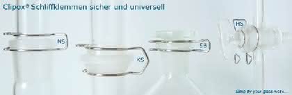 Schliffklammer Clipox: Sicheres, universelles Schliffklemmensystem