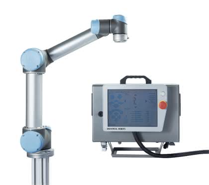 Wirtschaft + Unternehmen: Universal Robots: UR-6-85-5-A lernt Sprachen Wirtschaft + Unternehmen: Universal Robots: UR-6-85-5-A lernt Sprachen