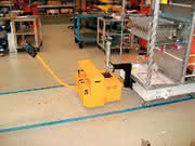 Fördertechnik: Klein mit Hupe