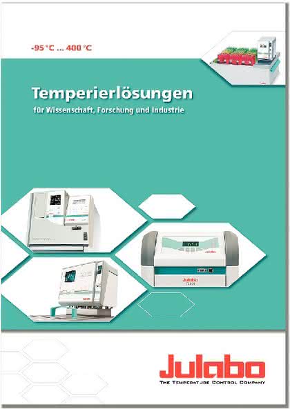 JULABO-Katalog 2011: Neuer Katalog 2011