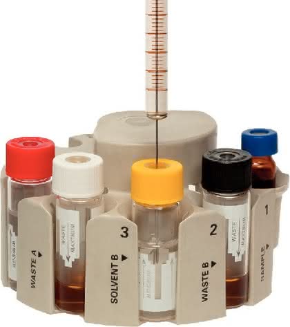 ReinLIS-Kit, bestehend aus Waschvials, Abfallvials, Schraubkappen: Wasch- + Abfallvial mit Diffusionskappe